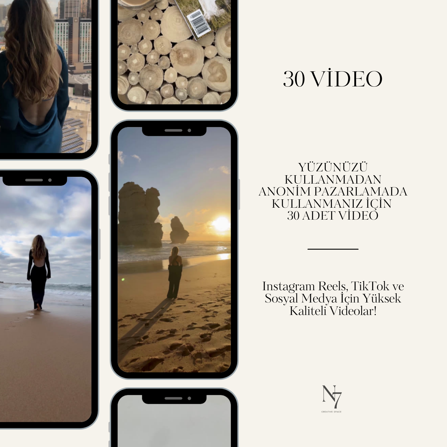 30 IG TikTok Video Paketi